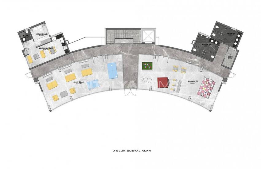 Современная Недвижимость в Элитном Комплексе в Оба, Аланья 36