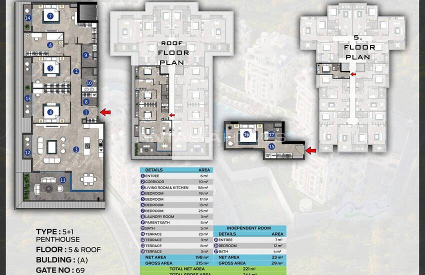 Förstklassiga Lägenheter Från Lyxig Design Project I Alanya 25