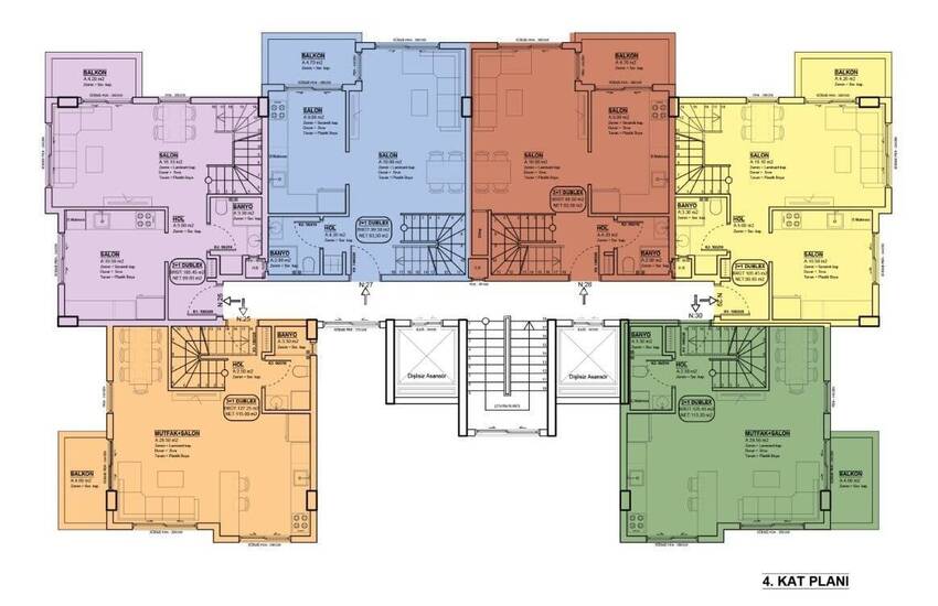 Недвижимость Рядом с Пляжем и Всеми Удобствами в Газипаше 24