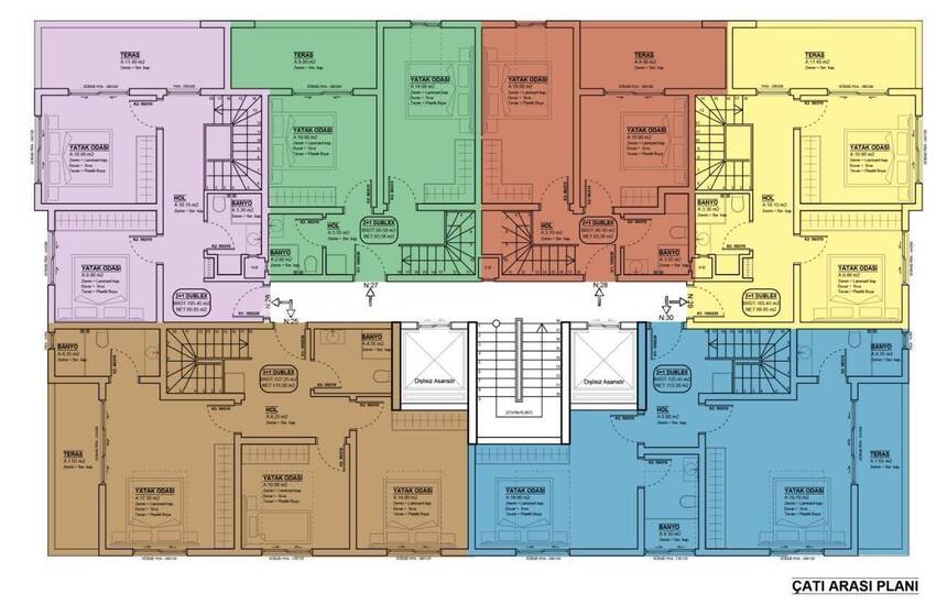 Недвижимость Рядом с Пляжем и Всеми Удобствами в Газипаше 22