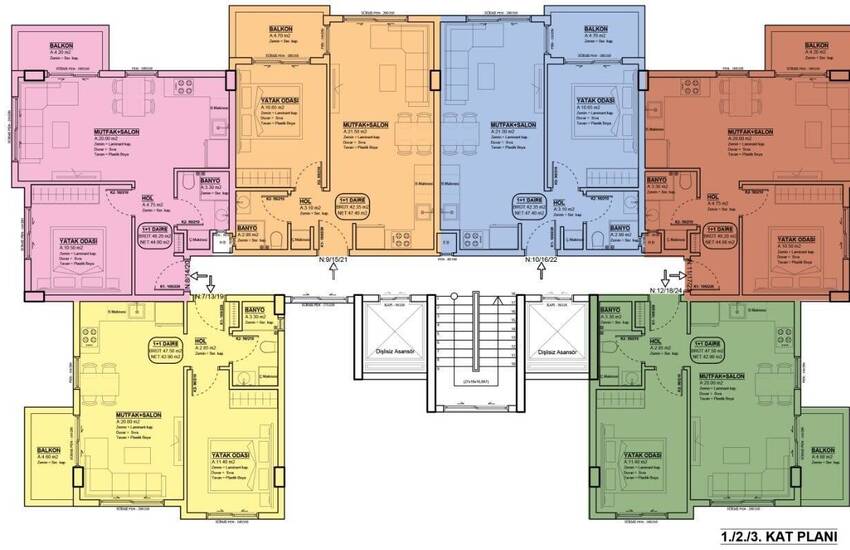 Недвижимость Рядом с Пляжем и Всеми Удобствами в Газипаше 23