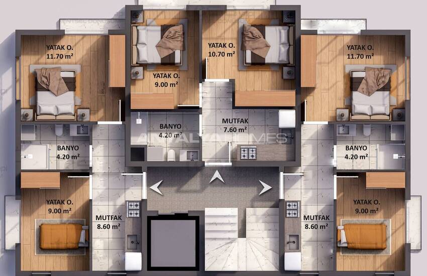 شقق جديدة قريبة من الجامعة والمواصلات العامة في مديرية كيبيز 15