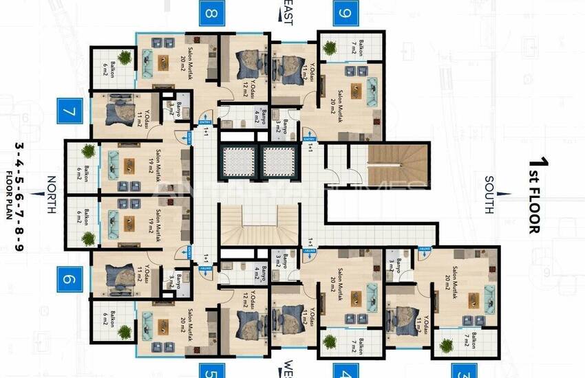 Инвестиционно Выгодные Элитная Квартиры в Аланье 28