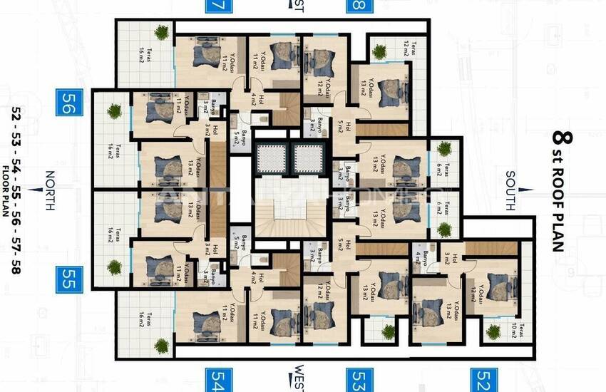 Инвестиционно Выгодные Элитная Квартиры в Аланье 29