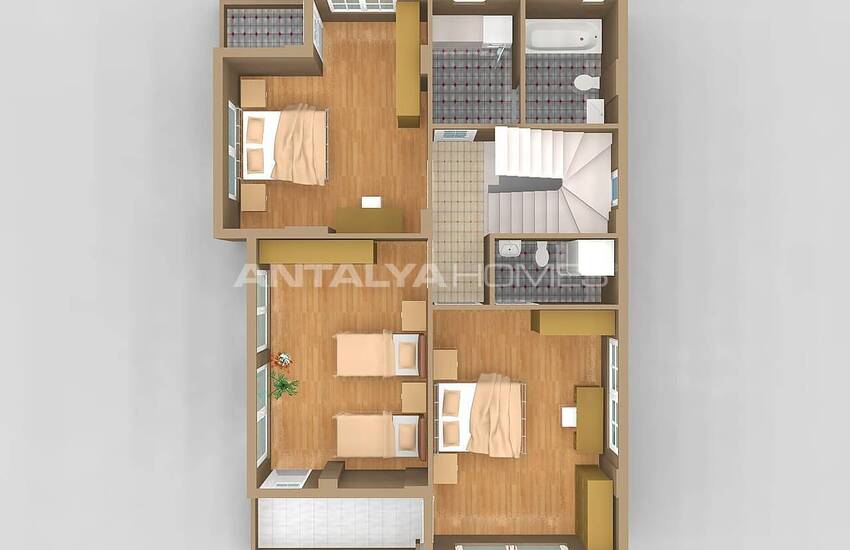 Villa Met Gemeenschappelijk Zwembad Dichtbij Strand In Belek 46