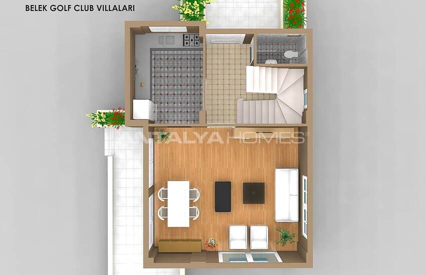 Villa Met Gemeenschappelijk Zwembad Dichtbij Strand In Belek 45