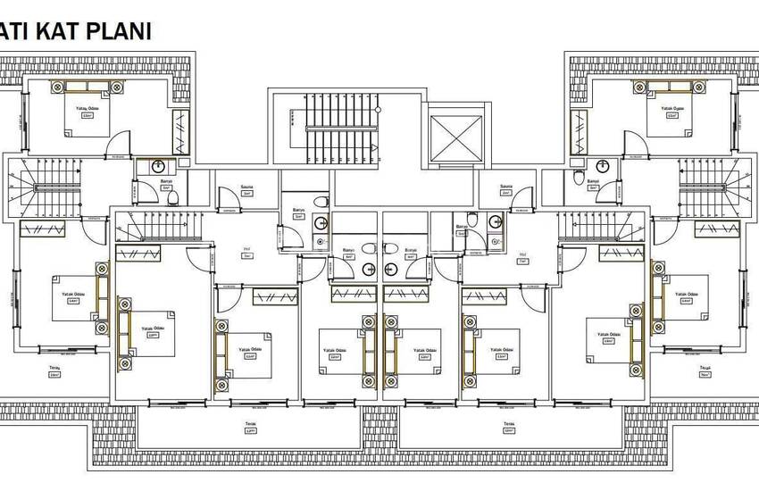 Квартиры с Видом на Море в Паялларе, Алания, с Системой Умный Дом 9