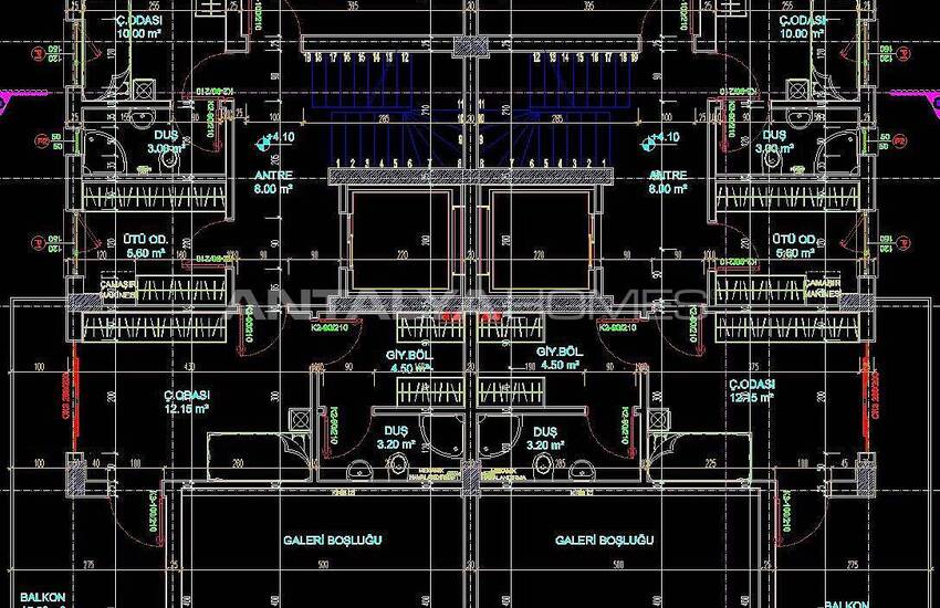 ویلا با استخر و آسانسور خصوصی در آنتالیا، دوشمالتی 49
