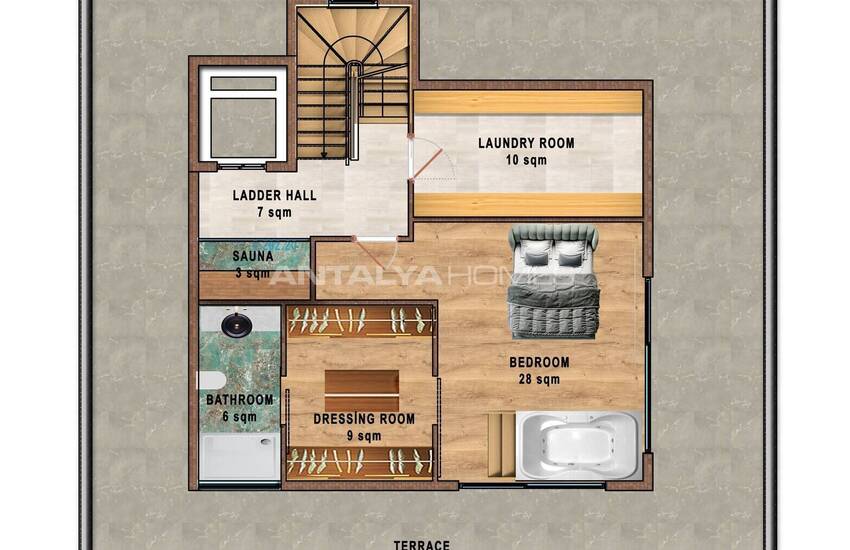 Ultra-luxus-villa Mit Intelligentem Haussystem In Bektas, Alanya 51