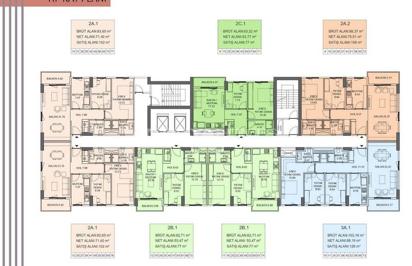 City View Modern Apartments in Kepez Antalya 34