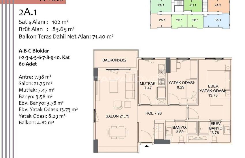 City View Modern Apartments in Kepez Antalya 20