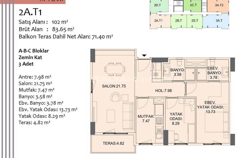 City View Modern Apartments in Kepez Antalya 21