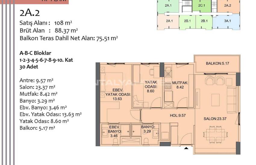 City View Modern Apartments in Kepez Antalya 22