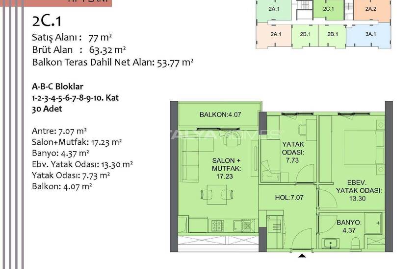 City View Modern Apartments in Kepez Antalya 26