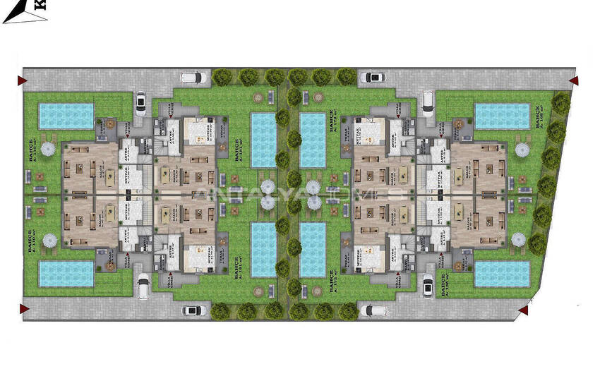 Onroerend Goed Met Privézwembad In Antalya Dosemealti 37