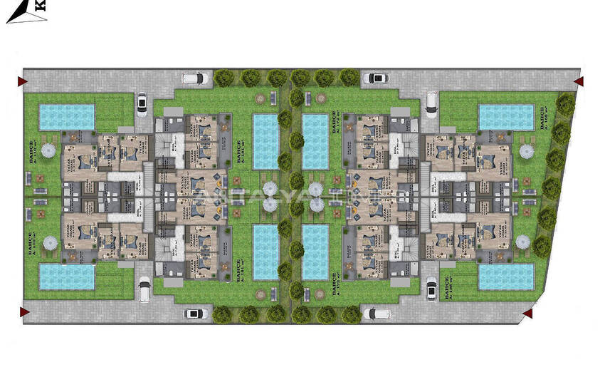 Onroerend Goed Met Privézwembad In Antalya Dosemealti 36