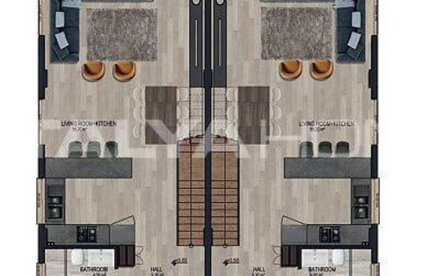 Villor Med 4 Sovrum Och Privata Pooler I Antalya Dosemealti 54