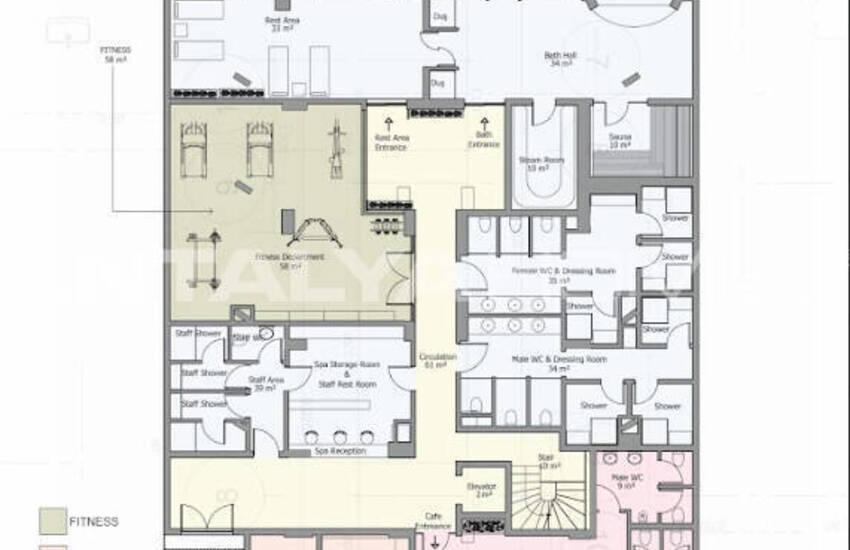 Sea View Spacious Apartments in Alanya Mahmutlar 46