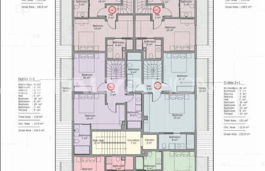 Просторные Квартиры с Видом на Море в Аланье, Махмутлар 42