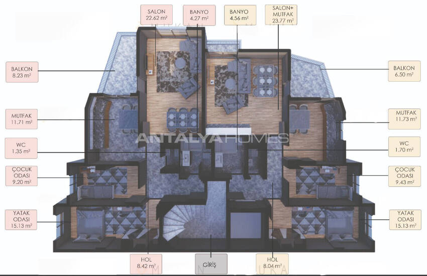 شقق بالغاز الطبيعي قريبة من البحر في مراد باشا 14
