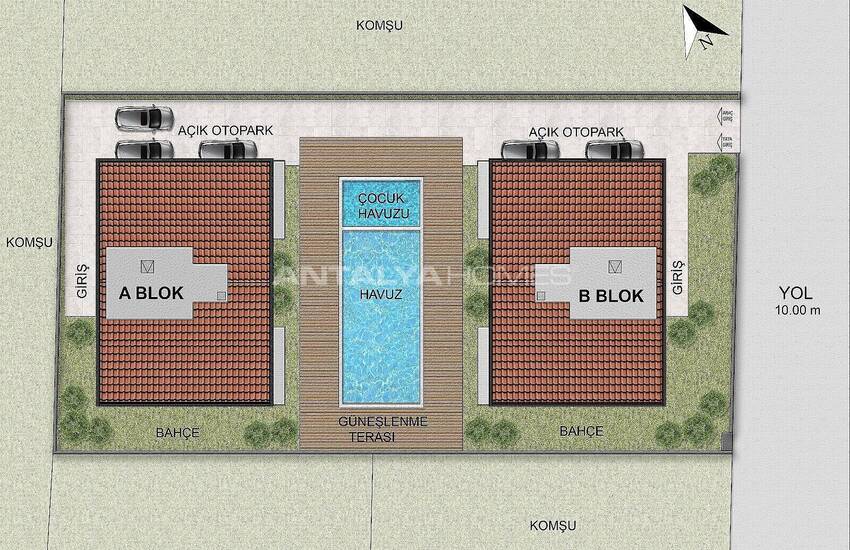 آپارتمان لوکس در یک مجتمع با استخر مشترک در بلک 18