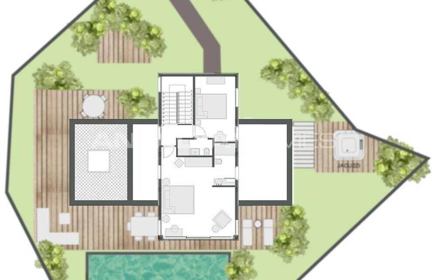 فلل حائزة على جوائز في أنطاليا كاش مطلة على البحر بتصميمها المميز 31