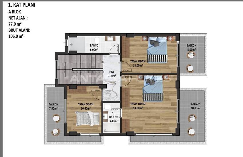Vrijstaande Huizen Bieden Kwaliteitslevensstijl In Alanya 46