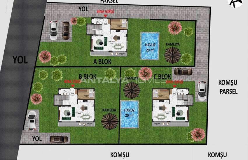 Vrijstaande Huizen Bieden Kwaliteitslevensstijl In Alanya 40