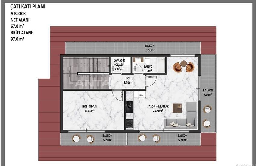 Vrijstaande Huizen Bieden Kwaliteitslevensstijl In Alanya 41