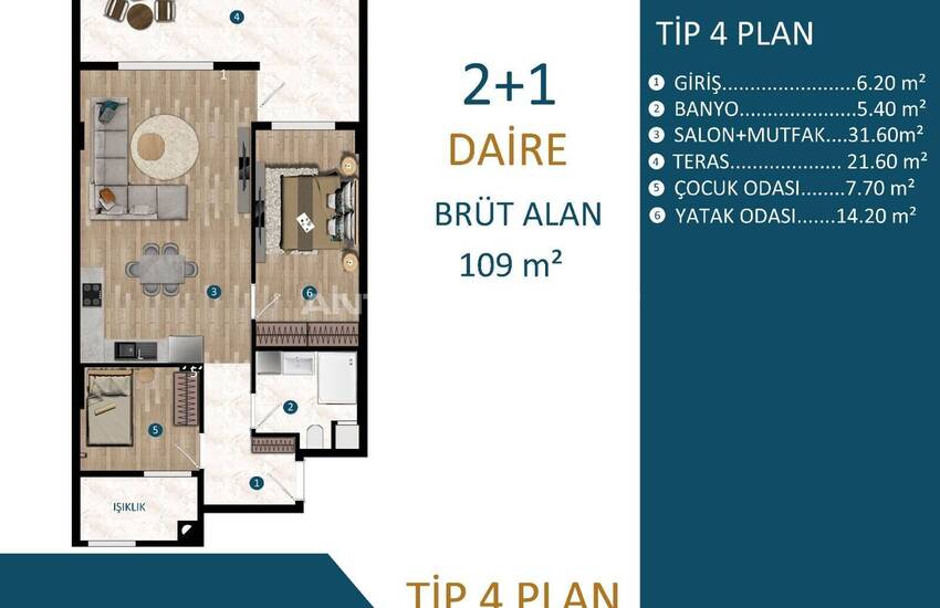 Moderne En Stijlvolle Woningen In Nieuw Project In Kepez Antalya 26