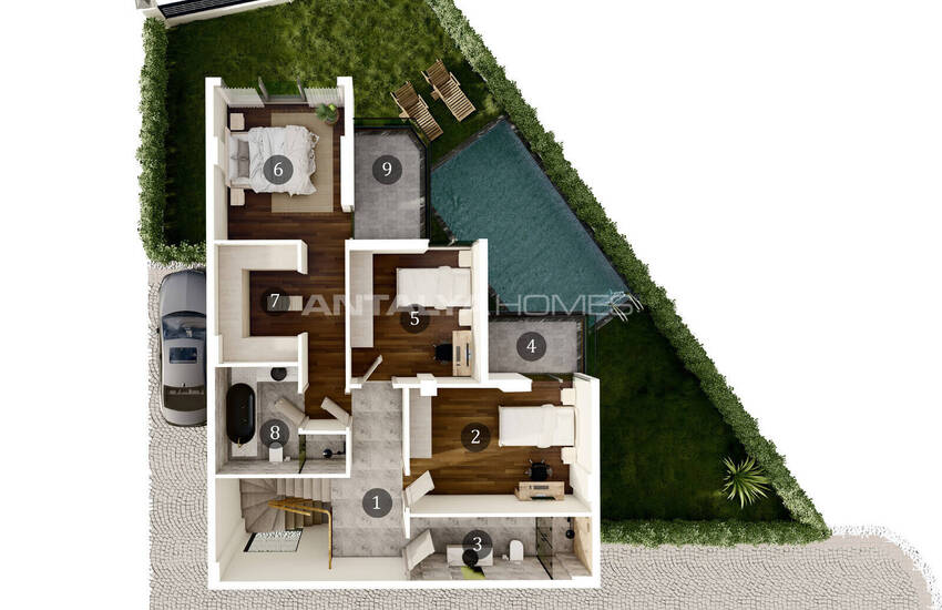 Luxe Vrijstaande Huizen Met Privézwembad In Antalya Dosemealti 50