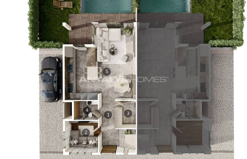 Luxe Vrijstaande Huizen Met Privézwembad In Antalya Dosemealti 54