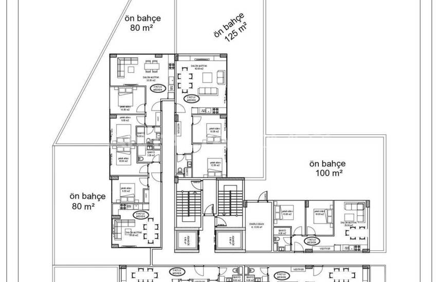 آپارتمان های لوکس در یک مجتمع با امکانات هتل در آلانیا 34
