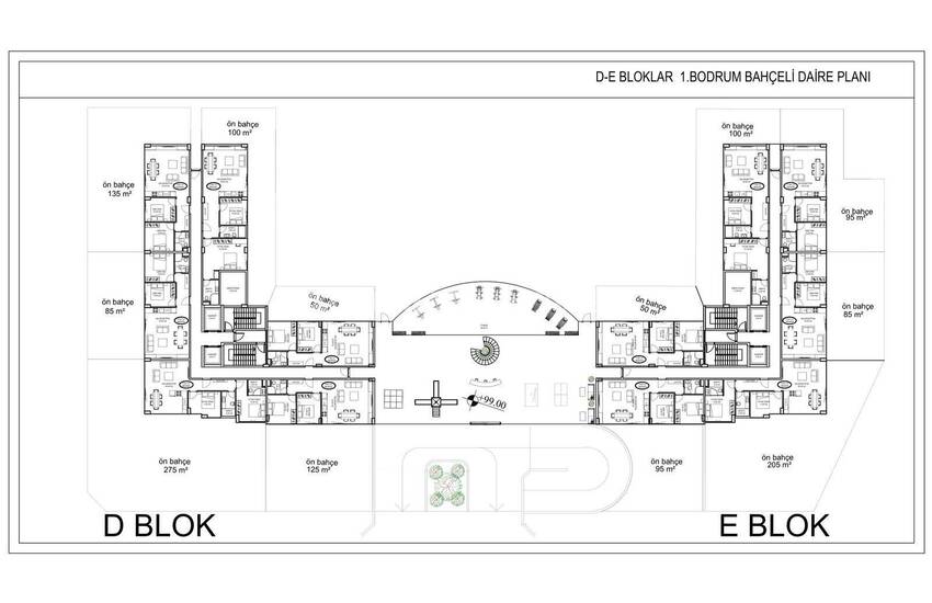 آپارتمان های لوکس در یک مجتمع با امکانات هتل در آلانیا 39