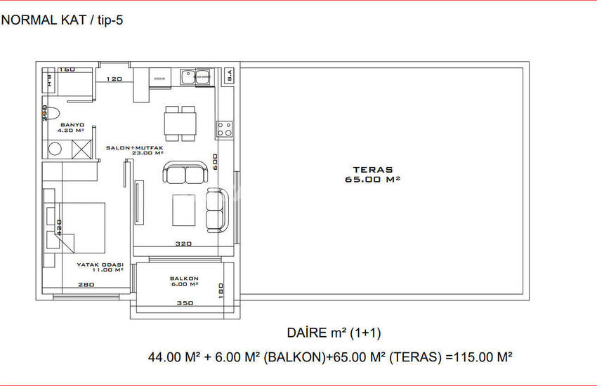 Aksu Altıntaş'ta Kolay Ödeme Olanağına Sahip Projeden Daireler 19