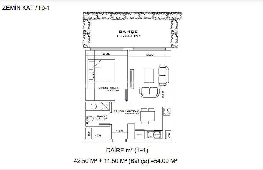 Aksu Altıntaş'ta Kolay Ödeme Olanağına Sahip Projeden Daireler 15