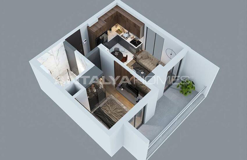 Chic Apartments with Rental Income Potential in Altintas, Antalya 23