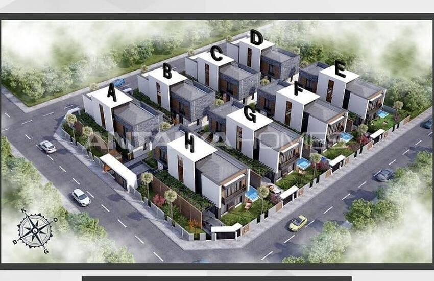 Hus Med Vinterträdgård Och Öppen Parkering I Antalya Altinkale 36