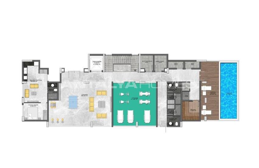 Lägenheter Med Naturutsikt I Komplex Med Pool I Alanya Oba 22