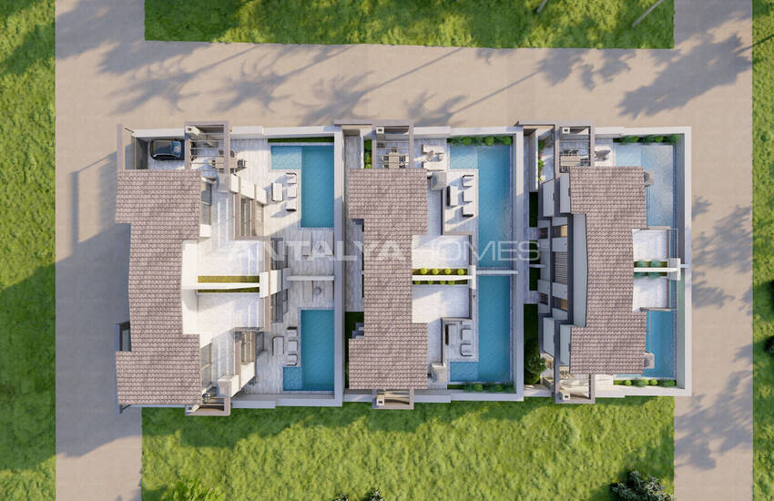 Villa's Met 3 Slaapkamers En Privézwembad In Kalkan Antalya 9