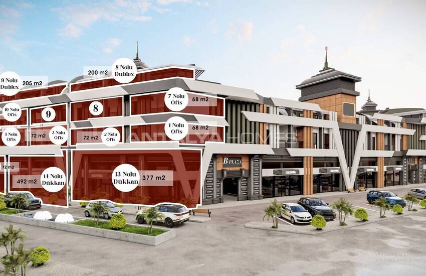Immobiliers Commerciaux Sur Le Périphérique À Alanya Oba 19
