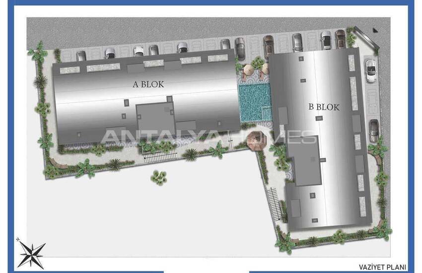 Alanya Mahmutlar'da Deniz Manzaralı Şık Tasarımlı Daireler 15