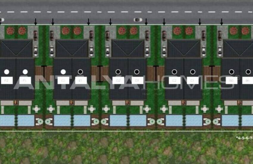 Villas Close to Main Road in Antalya Dosemealti 20