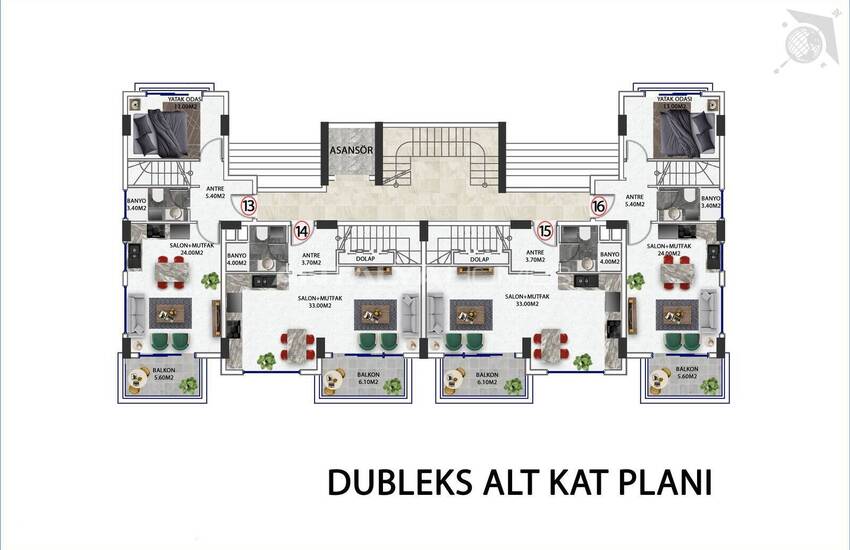 Appartementen Te Koop In Alanya Dichtbij Sociale Voorzieningen 22