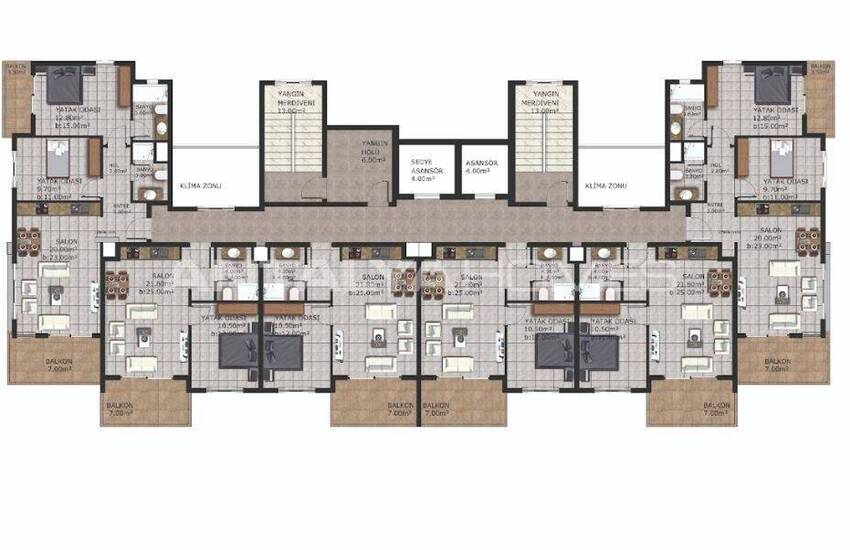 Wohnungen Weit Weg Vom Stadtlärm Und Chaos In Alanya Mahmutlar 21