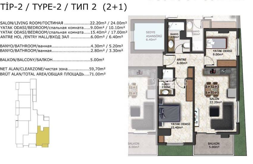 Stylish Real Estate Near the Sea in Alanya Mahmutlar 10