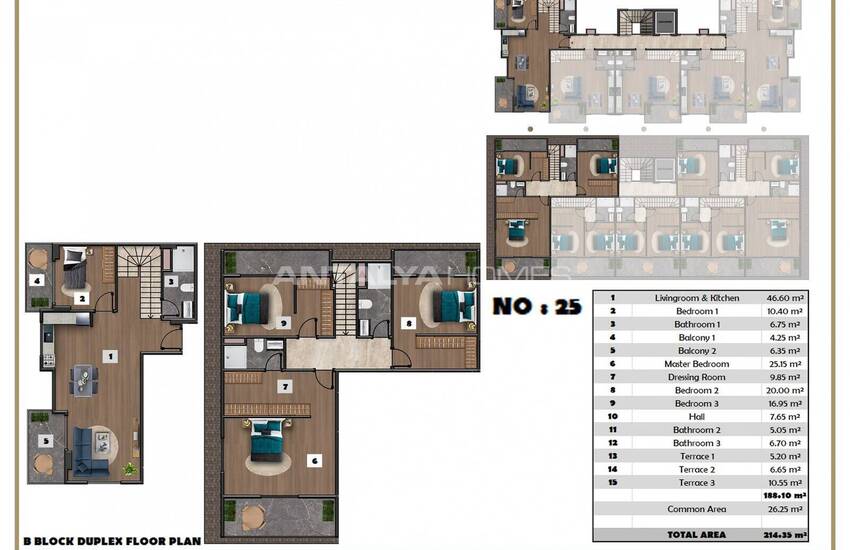 Appartementen Op Loopafstand Van Het Strand In Alanya Konaklı 65