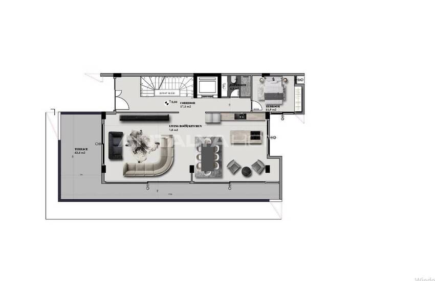 Smart Home System Villor Med Privat Pool I Alanya 16