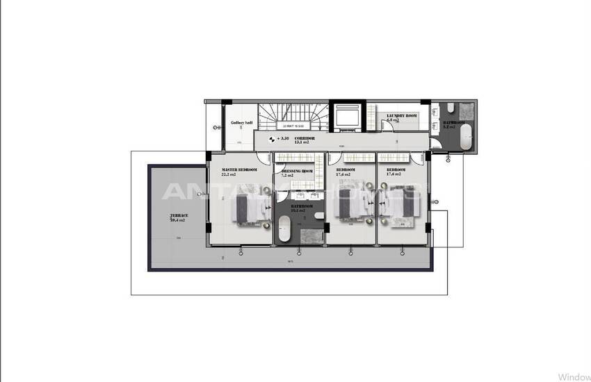 Smart Home System Villor Med Privat Pool I Alanya 17
