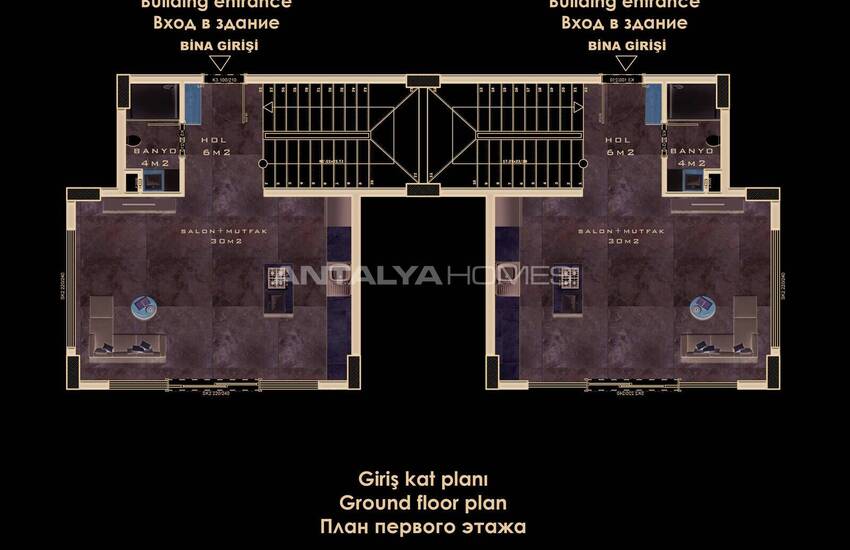 فلل مطلة على البحر للبيع مع مسبح خاص في الانيا تيبي 39